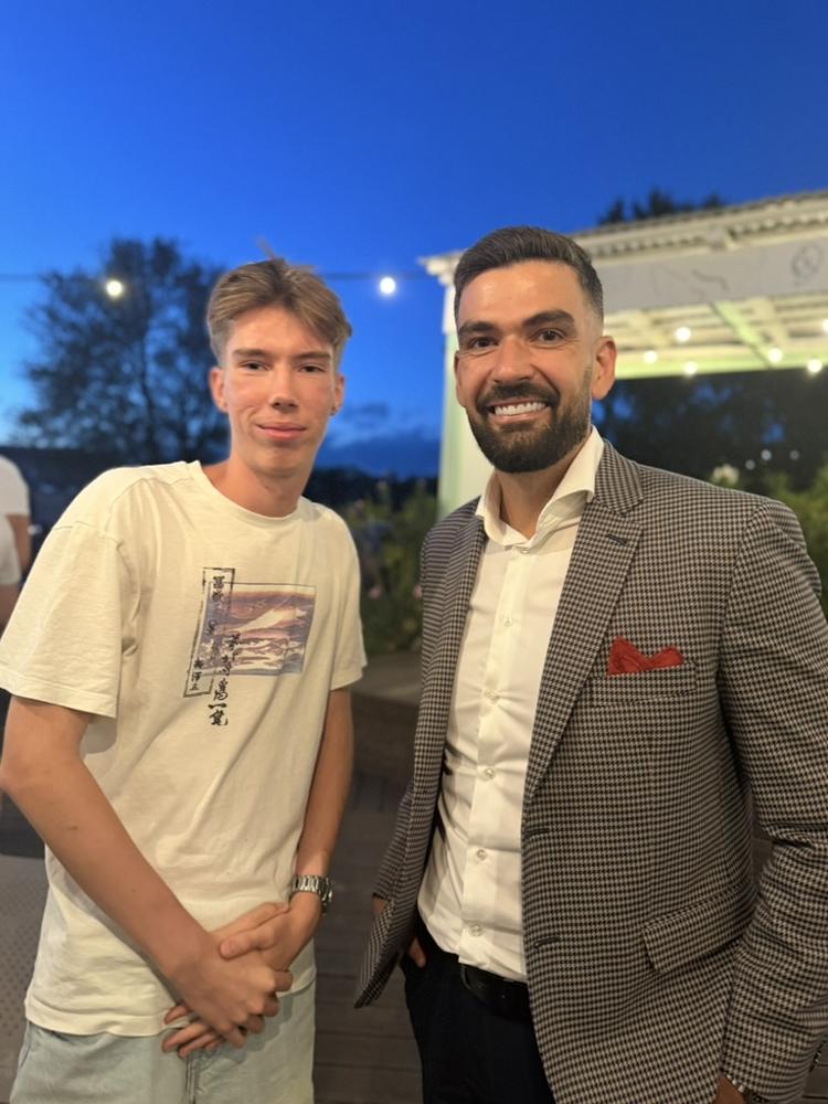 Samuel na večernom podujatí